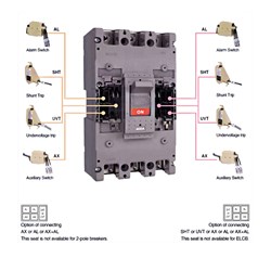 بوبین رله اندر ولتاژ 16 الی 800 آمپر ال اس LS