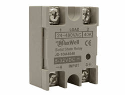 SSR ارزان قیمت تکفاز DC-AC خروجی 120A مکسول مدل JX-1DA48120