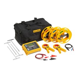 ارت تستر چهار سیمه و کلمپی فلوک مدل  fluke 1625-2 kit