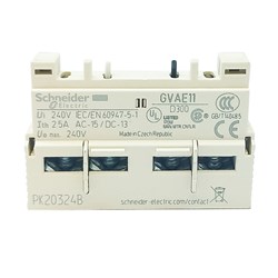  کنتاکت کمکی کلید حرارتی اشنایدر GVAE11