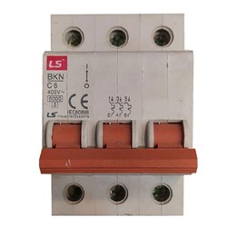 فیوز 6 آمپر سه فاز LS مدل BKN C6