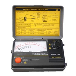 میگر آنالوگ کیوریتسو مدل KYORITSU 3166